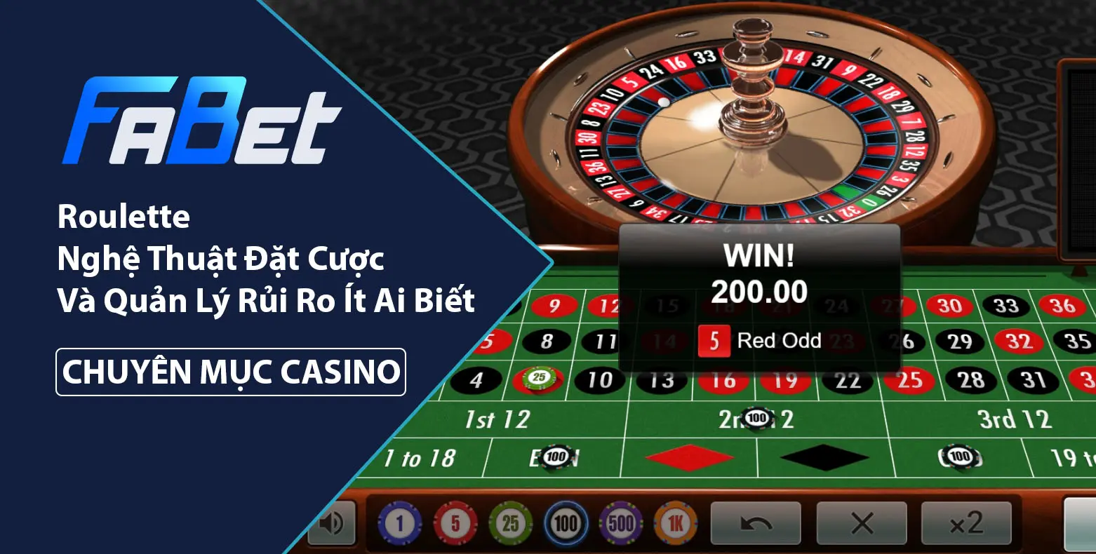 Nghệ thuật đặt cược Roulette ít ai biết